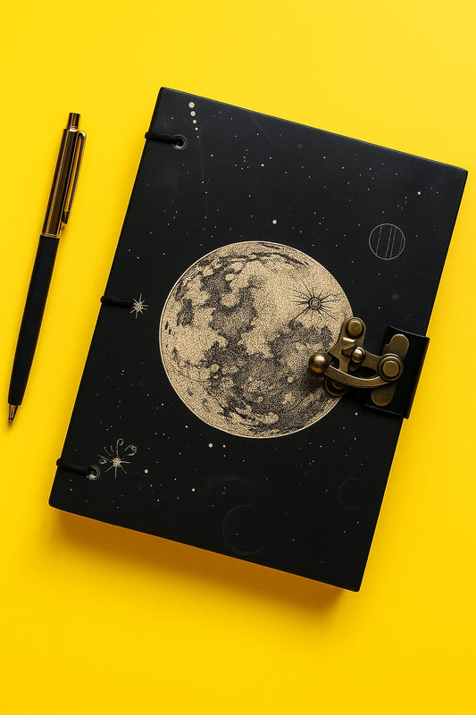 Moonlit Lock Diary – Keep Your Thoughts Safe